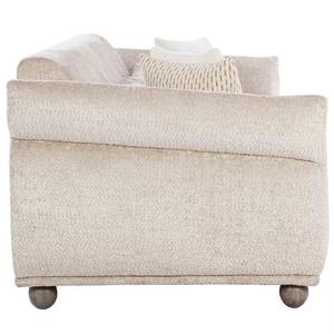 Canapé 3 places de style Newport moderne de qualité supérieure avec mousse haute densité pour salon et réception de bureau, disponible à la vente - Product Image 2