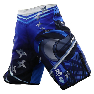 MMA Shorts for Men Fitness Wear Fight <b>Grappling</b> Custom Wholesale with Spandex Heat-Transfer Printed Breathable Quick Dry - Product Image 2