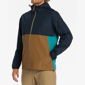 Chaqueta cortavientos de nailon para hombre, chaquetas con capucha ligeras e impermeables para hombre, chaquetas cortavientos transpirables para senderismo, chaquetas impermeables para hombre - Product Image 2