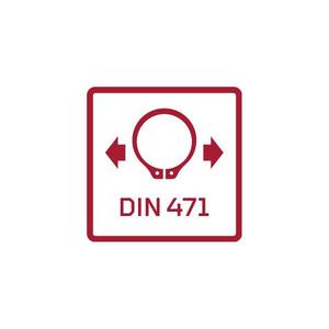 คีมตัดวงแหวนปลายตรง Gedore รุ่น External Straight Tip - Product Image 2