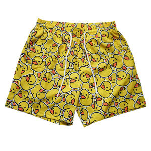 Shorts de Baño Estampados de Cintura Media, Doble Capa, Secado Rápido, Traje de Baño Casual para Hombre - Product Image 2