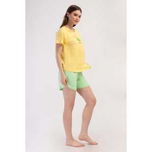 Veste ovale à manches courtes et col rond pour femme - Product Image 1