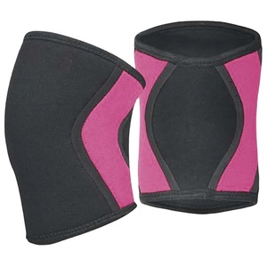 Custom Logo 7mm Neoprene <b>Compression</b> <b>Knee</b> <b>Sleeve</b> Sports Support for Powerlifting Weightlifting Workout Gym accessories - Product Image 4