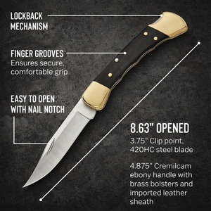 Cuchillo Plegable Hecho a Mano de Acero al Carbono, Cuchillo Táctico Plegable Personalizado para Exteriores, Proveedor Mayorista OEM - Product Image 2