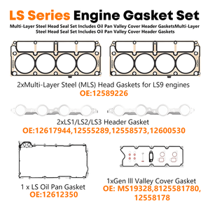 Kit de joints de culasse en caoutchouc pour moteur LS 4.8L 5.3L 6.0L GM 1999-2010 - Product Image 3