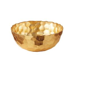 Bol de service élégant en laiton poli à la main pour les dîners festifs, les soirées culturelles ou les rassemblements à la maison de style famille royale - Product Image 1