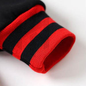 แจ็กเก็ตเลตเทอร์แมนผ้าฝ้าย100% สำหรับผู้ชายขนาดพลัสไซส์ปกตั้งโลโก้ด้านหน้า - Product Image 3