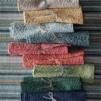 Nouveau design 2025 – Tissu bouclé en velours chenille 100 % polyester, uni, tissé, léger, résistant aux plis, imperméable, pour canapé et maison