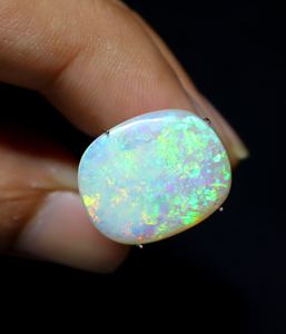 โอปอลธรรมชาติจากออสเตรเลียทรงรี 5 กะรัต คุณภาพสูง งานแฮนด์เมด - Product Image 5
