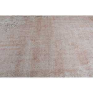 Vintage Large Rug 6.6x9.9 ft, <b>Brown</b> Camouflage Turkish <b>Wool</b> Rug - Product Image 5