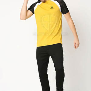 เสื้อยืดแฟชั่นฤดูร้อนสำหรับผู้ชาย คุณภาพสูง ระบายอากาศได้ดี สวมใส่สบาย แขนสั้น ผลิตจากผ้าฝ้าย/ใยไผ่ ราคาโรงงานที่ดีที่สุด - Product Image 5