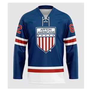 Nouveau Design maillot de Hockey sur glace 100% Polyester maillot de Hockey sur glace respirant séchage rapide vêtements de sport prix de gros SI-IHJ-05 - Product Image 3