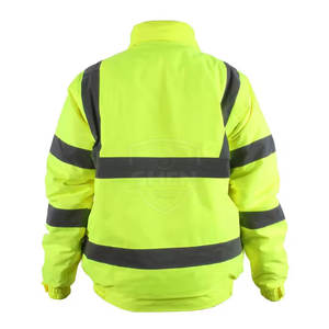 Chaqueta de Seguridad de Alta Visibilidad Reflectante Ligera para Hombre, Chaqueta de Seguridad Transpirable de Alta Visibilidad, Precio de Mayoreo - Product Image 2