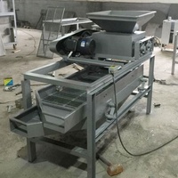 Ligne de traitement électrique pour décortiquer les noix de cajou, les amandes et les macadamias – Machine à casser, peler et décortiquer les noix