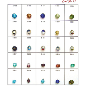 Cuentas de cristal redondas de tamaño pequeño superventas para la fabricación de pulseras, diseño único, cuentas exclusivas para la fabricación de joyas - Product Image 1