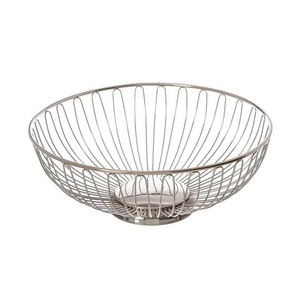 Panier à fruits en fil métallique fait main, personnalisé, fabriqué à la main, bol à fruits, bols de rangement pour table - Product Image 4