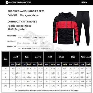 Venta al por mayor OEM gimnasio chándal para los hombres de algodón negro chándal conjunto de hombres Jogger trajes Pakistani Manufacture Company - Product Image 6