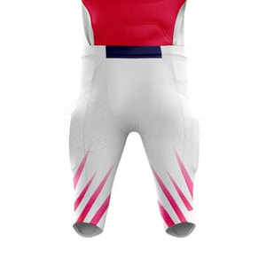 Uniforme de fútbol americano de manga corta hecho a medida Ropa deportiva transpirable y de secado rápido que ofrece opciones de color personalizadas en conjuntos - Product Image 6
