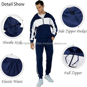Mens Cotton Fleece Tracksuit Customizable OEM Sweatsuit by Waseem Impex Highly Demanded and Trending Sets Printed Technics - Product Image 4