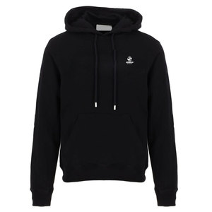 Sudaderas con capucha de algodón de invierno de 420gsm de alta calidad para hombre, sudaderas de lana de gran tamaño sólidas informales con logotipo personalizado con patrón impreso - Product Image 3
