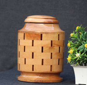 Urna de Madera de Haya para Cenizas Humanas, para Recuerdo, Urna Grande para Cenizas, Madera sin Acabado, Venta al por Mayor, Nuevo Diseño - Product Image 2