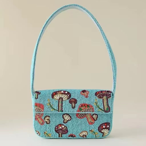 Nueva colección Diseñador de estilo bohemio indio Mujeres Boho Beaded Messenger Bag Bolsos de hombro hechos a mano por glowin fashion - Product Image 3