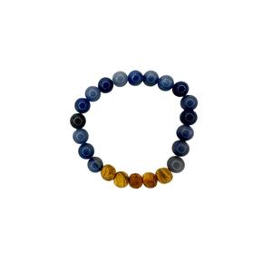 Venta al por mayor Palo Santo Pulsera Amatista Cristal Natural 8mm Pulsera con Aromático Palo Santo 3 Beads - Product Image 5