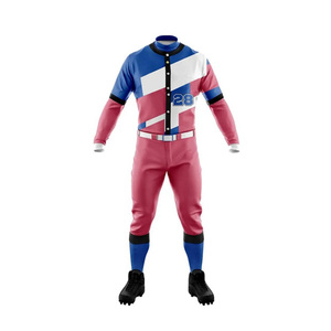 Uniformes professionnels de baseball sur mesure vêtements de sport en polyester léger de haute qualité conception respirante pour sublimation - Product Image 4