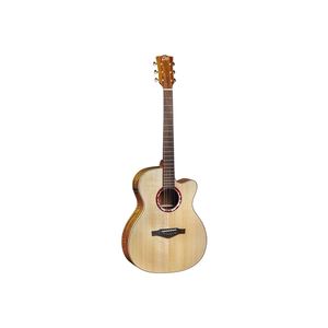 EKO GUITARS- Alps J450ce Guitarras acústicas con 3 capas Laminado Koa Parte trasera y laterales Branko Diapasón de palisandro Cuello de caoba - Product Image 1