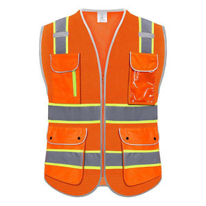 Nouveau gilet de sécurité en polyester pour vêtements de travail personnalisé gilet de sécurité extérieur personnalisé travailleur sport - Product Image 1