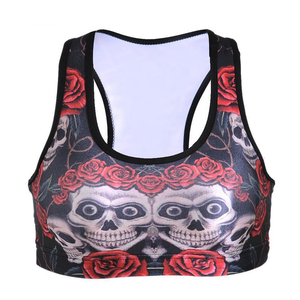 Soutien-gorge de sport pour femmes soutien-gorge de sport Yoga Workout Crop Tops personnalisé Top Fitness Halter soutien-gorge de sport réglable vente en gros - Product Image 1