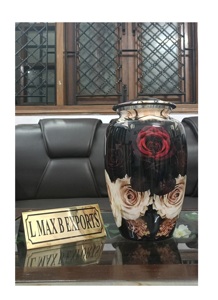 โกศโลหะทำมือสำหรับเผาขี้เถ้าโกศโลหะตกแต่งแบบกำหนดเองดีไซน์ใหม่ - Product Image 6