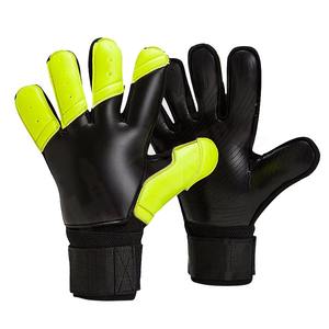 Nouveaux gants de gardien de but adultes professionnels en cuir de Latex épais gants d'entraînement de Football lisse Protection des doigts en cuir lisse - Product Image 1