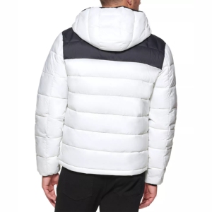 Burbuja resistente al invierno empacable ligero con capucha Puffer Oem personalizado transpirable acolchado chaqueta acolchada hombres - Product Image 4