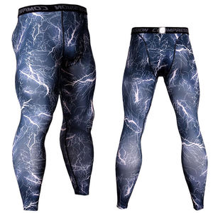 Leggings para Hombre, Pantalones Deportivos Casuales con Estampado, Pantalones de Compresión para Yoga, Ejercicio, Baile y Ciclismo, Precio Razonable - Product Image 1