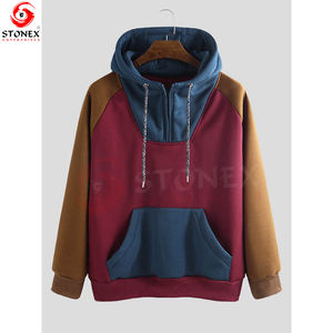 Sweat à capuche extérieur ODM pour hommes haute qualité confortable et séchage rapide motif imprimé tissu polaire grande taille - Product Image 6