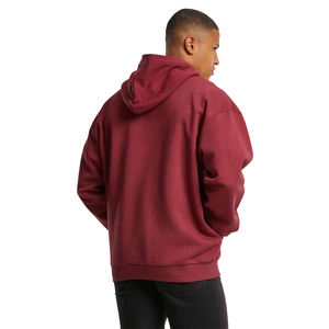 Fabricación de Pakistán sudaderas con capucha lisas de talla grande para niños Color granate algodón polar cremallera ropa informal sudaderas con capucha - Product Image 5