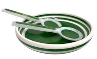 Utensilios para Ensalada de Resina Artizon Studio de Alta Calidad, Servidor de Ensalada con Colores y Diseño Personalizados, Apto para Lavavajillas, Microondas y Horno