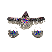 Parures de colliers et boucles d'oreilles tendance faites à la main en cuivre et zircon, tailles et couleurs personnalisées, pour fiançailles, mariage et soirées