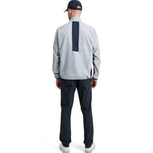 Veste de golf technique pour hommes de haute qualité tissu extensible respirant imperméable coupe athlétique col montant mode - Product Image 6