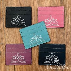 ที่ใส่นามบัตรหนังแท้แบบพรีเมี่ยม, ที่ใส่บัตรเครดิต RFID บล็อคหรูหราที่เก็บบัตร - Product Image 1