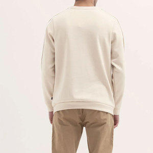 เสื้อสเวตเชิ้ตผู้ชายสุดเทรนดี้ สำหรับใส่ลำลองทุกวัน สวมใส่สบาย ทรงหลวม แขนยาว ปลายแขนและคอเสื้อแบบริบ - Product Image 4