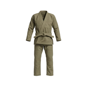 ชุดยูโด บราซิลเลียนยิวยิตสู (BJJ) สำหรับมืออาชีพ สีกากี ผ้าโมดอล น้ำหนักเบา แห้งเร็ว ระบายอากาศได้ดี เหมาะสำหรับการฝึกซ้อม - Product Image 1