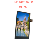 3,97 Zoll Transflektives TFT-LCD-Panel 480x800 Auflösung Sonnenlicht-Lesbares RGB-Display für Eingebettete Geräte