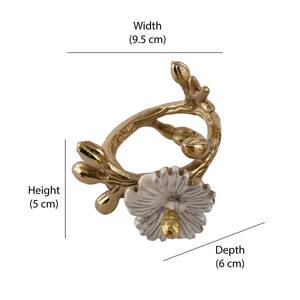 Snowflake <b>Butterfly</b> Aluminium Casting Napkin Rings High Quality Material for Wedding Birthday & Any Other Occasion Gifts - Product Image 4