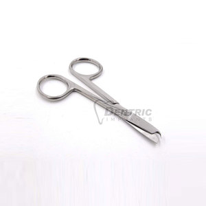 Tijeras de Sutura Manuales de Acero Inoxidable Reutilizables de Grado Médico con Puntas Afiladas o Redondeadas, Certificadas por la CE para la Eliminación de Suturas y Corte - Product Image 1