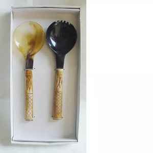 Cucharas de Cuerno de Alta Venta, Juego de Cubiertos de Cuerno de Buey, Cuchara de Cuerno Hecha a Mano, Utensilios de Cocina, Vajilla Nueva, Cubiertos de Artista Experto para el Hogar - Product Image 6