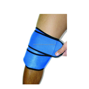 Bandes de compression élastiques durables pour le genou, attelle réglable pour l'entraînement sportif, accessoires de fitness pour la salle de sport, genouillères - Product Image 5