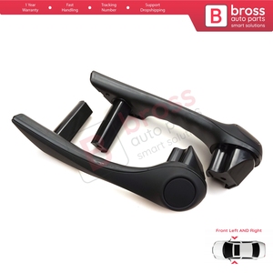 Manija Interior de Puerta Delantera BDP794 Negra Izquierda Derecha para Megane MK2 2002-2009 7701475315 7701475316 - Product Image 3