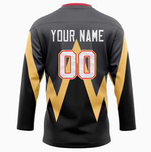 Camiseta de hockey personalizada Ropa de fútbol Camiseta de rugby personalizada GRS Ropa deportiva personalizada Camiseta de hockey sobre hielo reciclada - Product Image 6